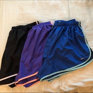 3 Nike Dry Tempo Shorts